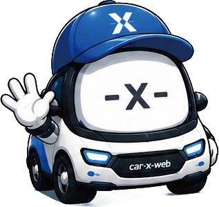 CAR-X-WEB キャラクター（手をふる）