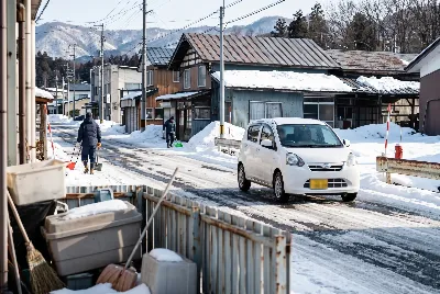 道路や車のある風景