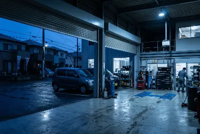 自動車整備工場・販売店の店舗や設備
