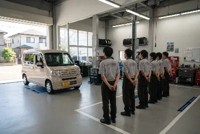自動車販売店・整備工場のスタッフ