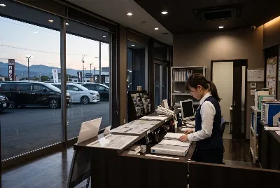 自動車販売店・整備工場のスタッフ