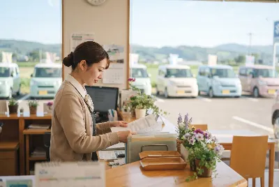 自動車販売店・整備工場のスタッフ
