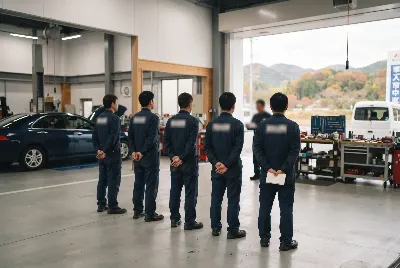 自動車販売店・整備工場のスタッフ