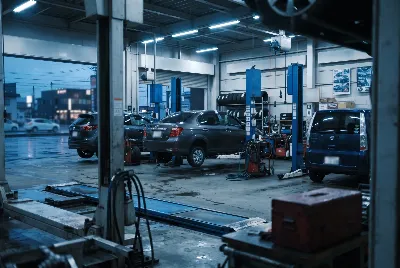 自動車整備工場・販売店の店舗や設備