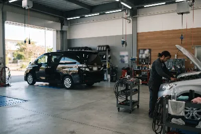 自動車整備工場・販売店の店舗や設備