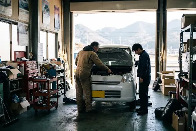 自動車販売店・整備工場のスタッフ