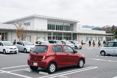 道路や車のある風景