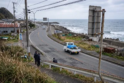 レンタカーの受付・貸出をしている様子