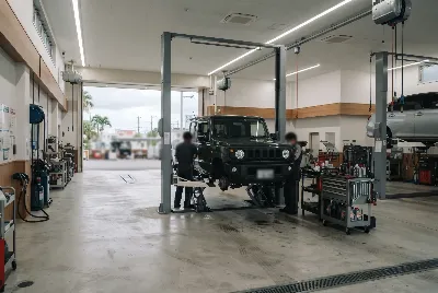 自動車整備工場・販売店の店舗や設備