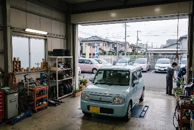 自動車整備工場・販売店の店舗や設備