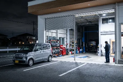 自動車整備工場・販売店の店舗や設備