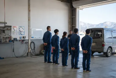 自動車販売店・整備工場のスタッフ