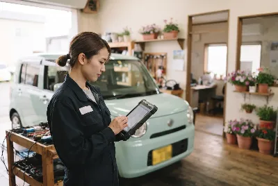 自動車販売店・整備工場のスタッフ