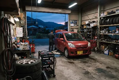 自動車整備工場・販売店の店舗や設備