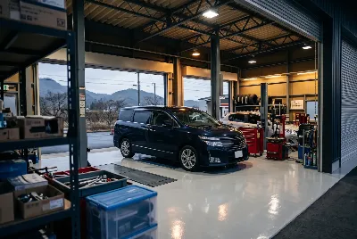 自動車整備工場・販売店の店舗や設備