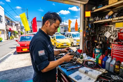 自動車販売店・整備工場のスタッフ