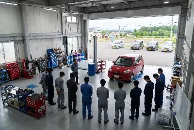 自動車販売店・整備工場のスタッフ