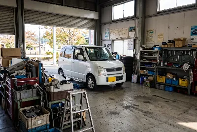自動車整備工場・販売店の店舗や設備